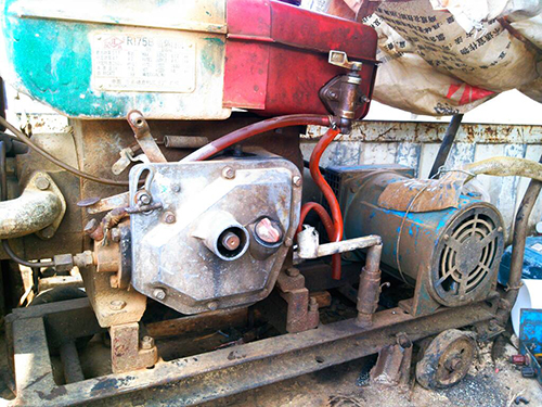 阳明单杠柴油机发电机出租